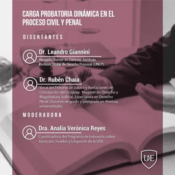 Carga probatoria dinámica en el proceso civil y penal