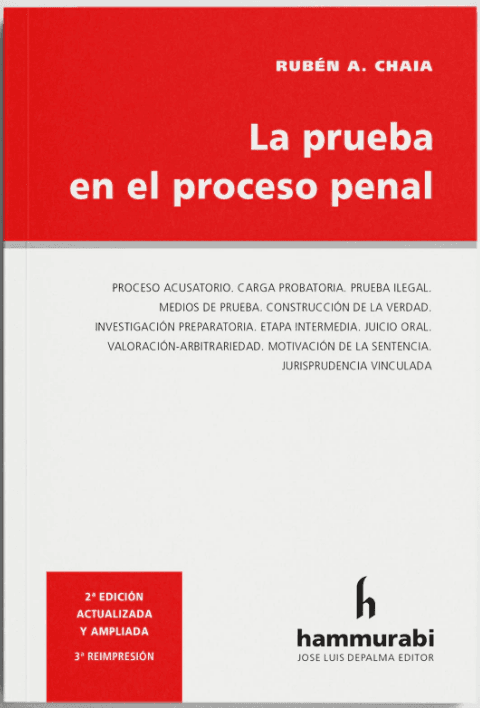 La prueba en el proceso penal